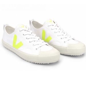 Veja Nova Canvas White Jaune-Fluo